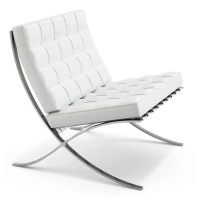 Inspiracja Tanie krzesło Barcelona - Skórzany fotel - Mueble design