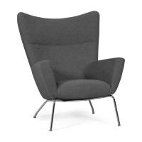 Réplique du fauteuil Wing CH445 du designer Hans J. Wegner