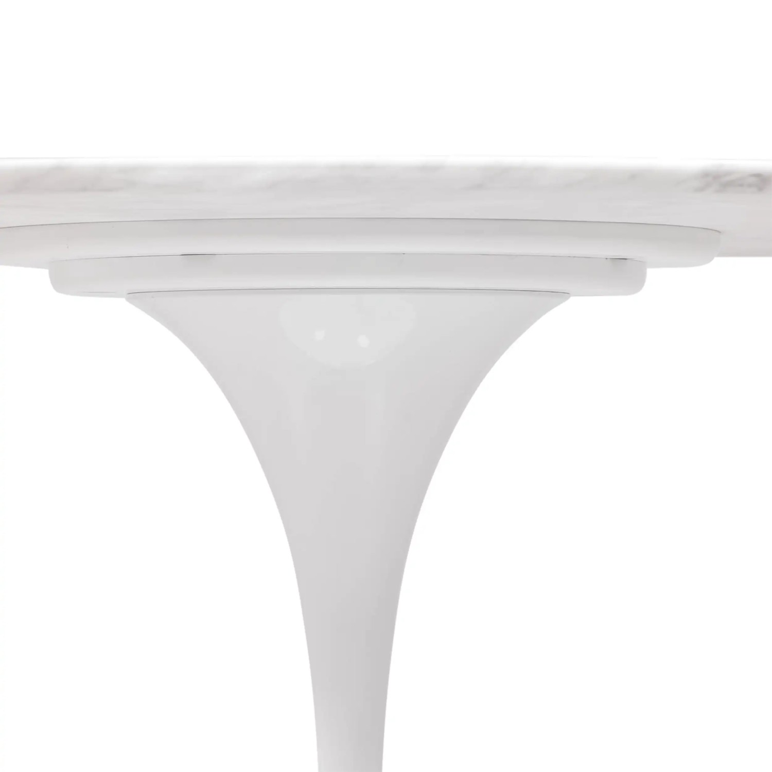 Inspiration Design table Tulip 120Ø in Carrara Marble - Mueble Design
