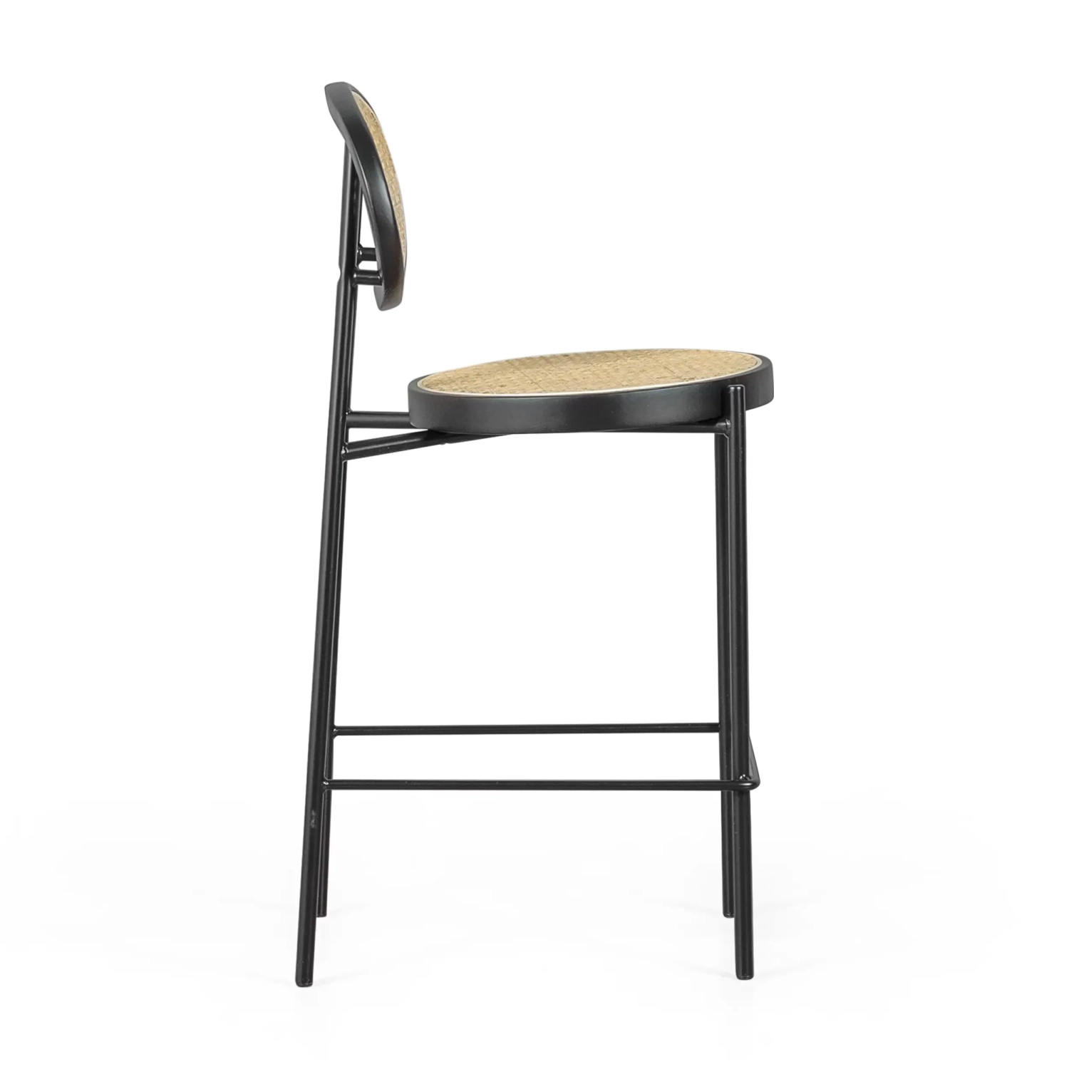 Taburete Bar Vintage Preston Ratán Natural 65 cm – Mueble Design