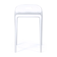 Taburete de diseño Didi 45 cm Blanco | Diseño Minimalista y Ligero