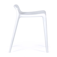 Stool design Didi 45 cm White | Minimalist and Light Design