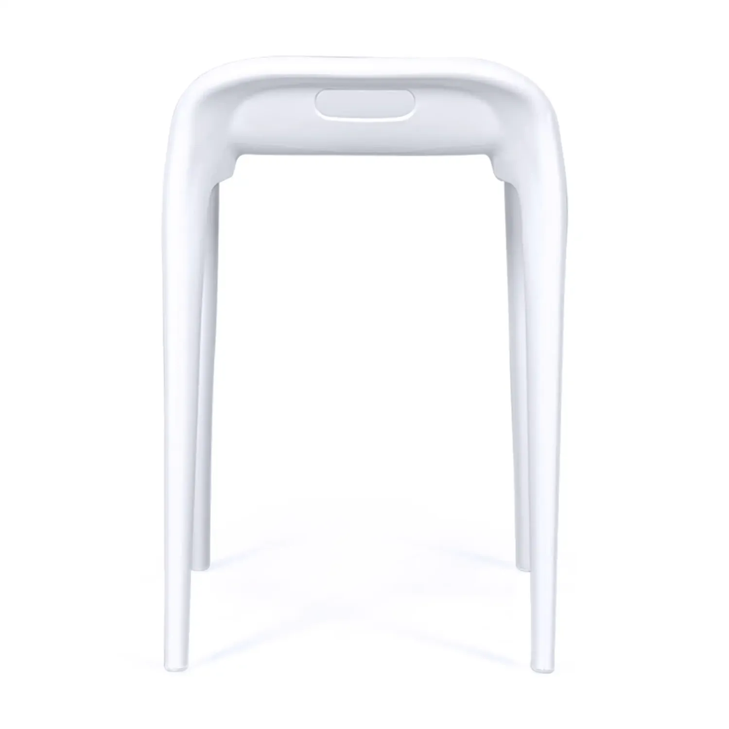 Tabouret design Didi 45 cm Blanc | Design minimaliste et léger