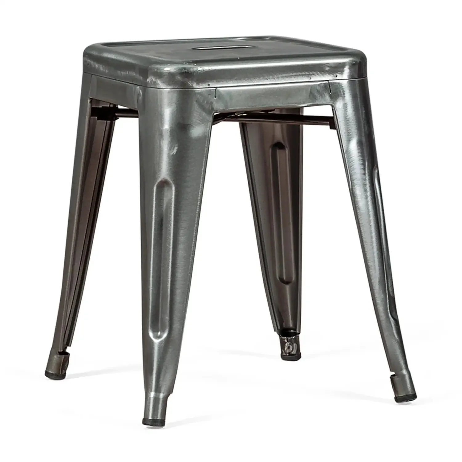 Tabouret Métallique Bistro 45 cm | Style industriel empilable