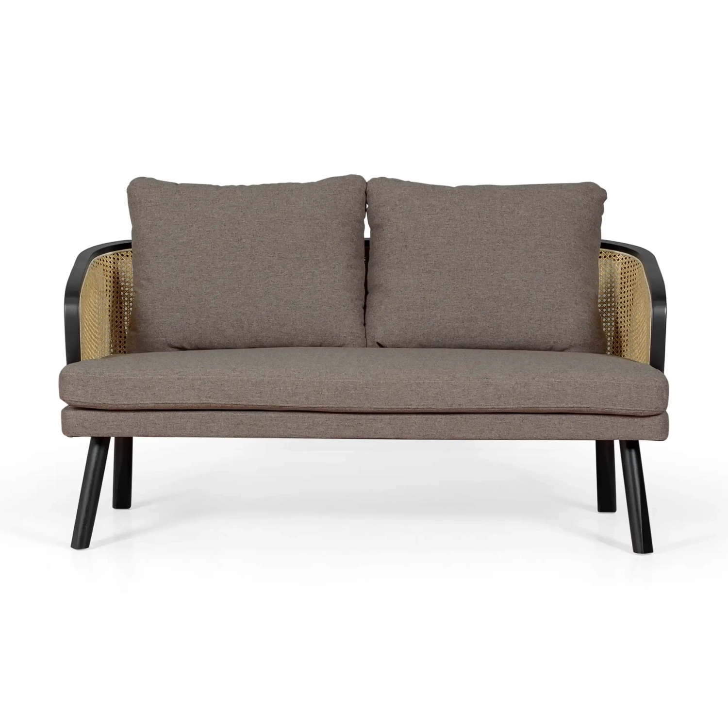 Loveseat 2-sits soffa Leeds i naturrotting | Vintage Style Skandinavien