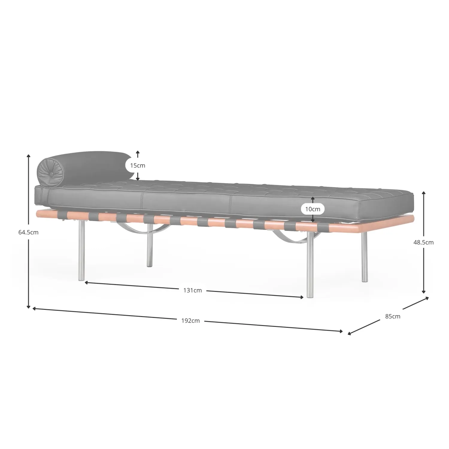 Barcelona Daybed Inspiration - Méridienne Design - Meubles Concept