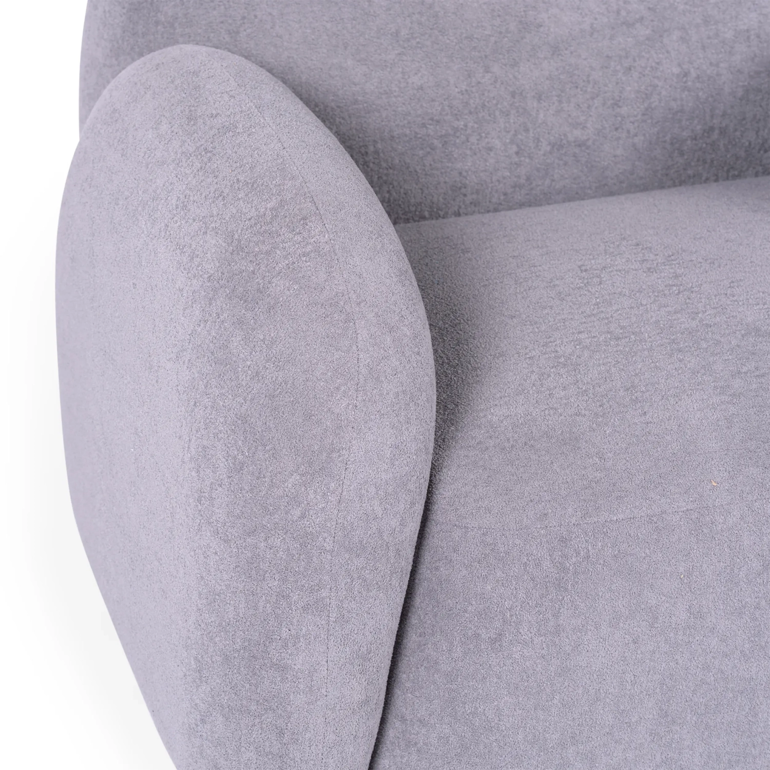 Designerski fotel 1-osobowy Nest - zawijany design - Mobelarium