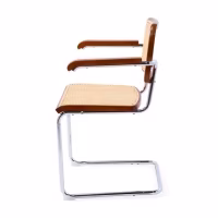 Chaise Cesca avec accoudoirs - Chaises en rotin - Meubles Concept