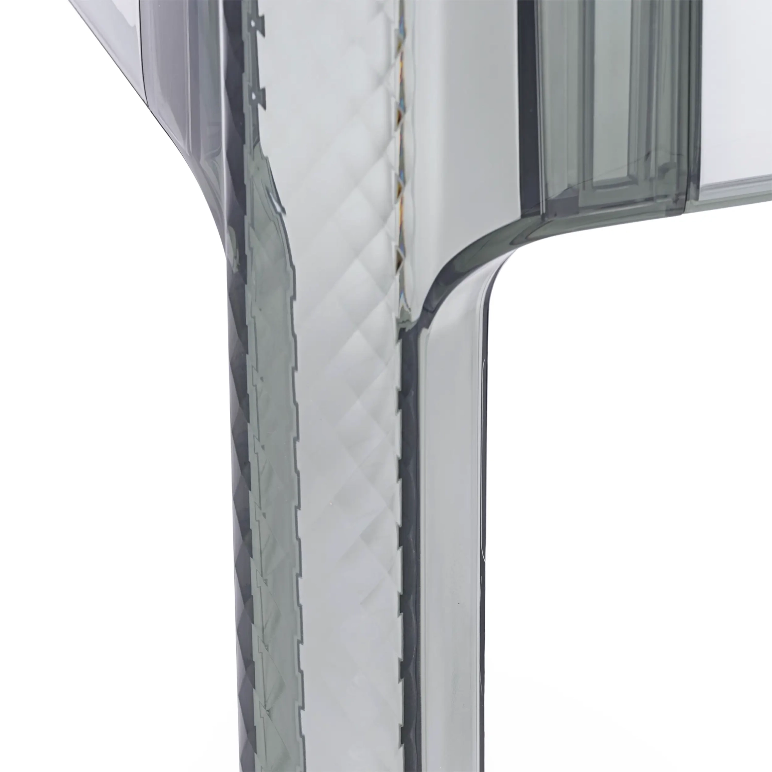 Ghost Square Esstisch 80 cm : Transparentes Modernes Design