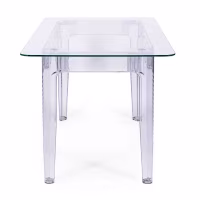 Ghost Dining Table 140x80 cm | Modern Transparent Design