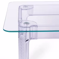 Ghost Dining Table 140x80 cm | Modern Transparent Design