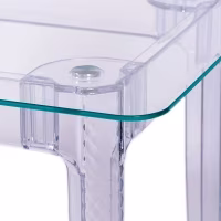 Ghost Dining Table 140x80 cm | Modern Transparent Design