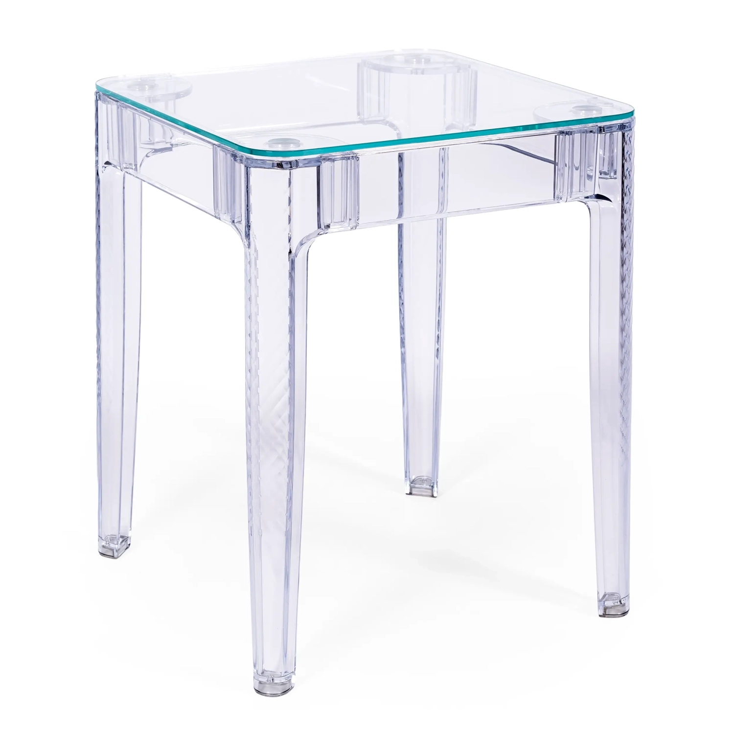 Ghost Square Table 60x60 cm | Transparentes und minimalistisches Design
