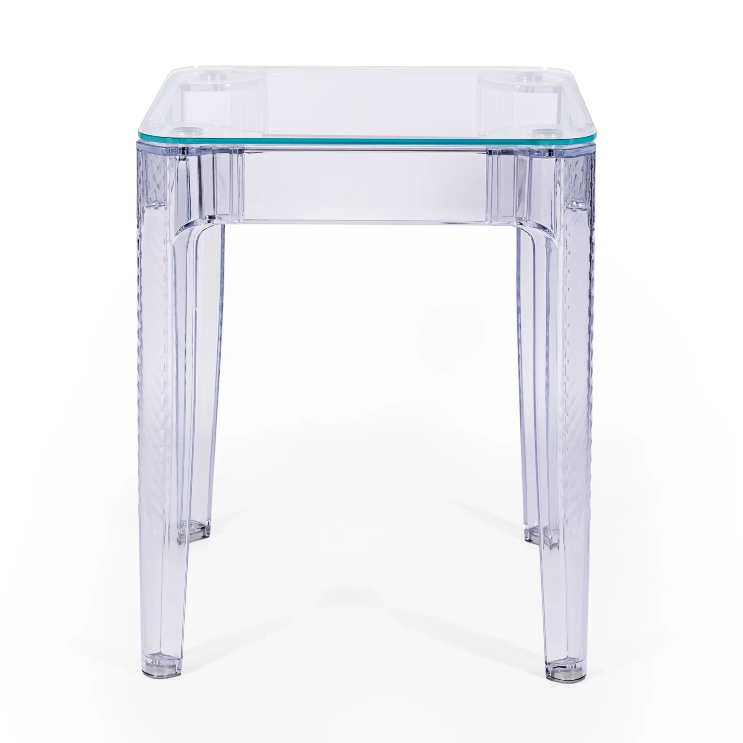 Ghost Square Table 60x60 cm | Transparent och minimalistisk design