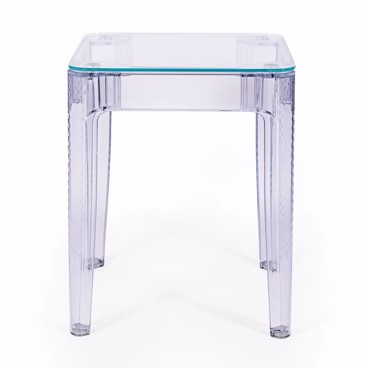 Ghost Square Table 60x60 cm | Transparent et design minimaliste
