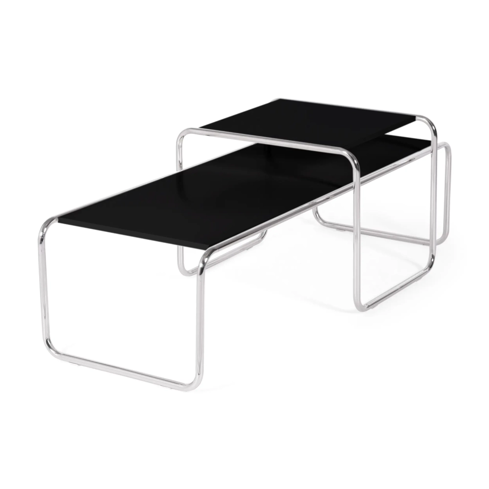 Réplique de la table basse noire Laccio Breuer
