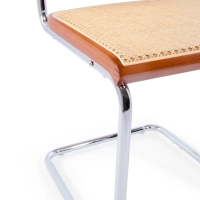 Chair Cesca economical chair in steel, beech and rattan 🪑 | Mueble Design