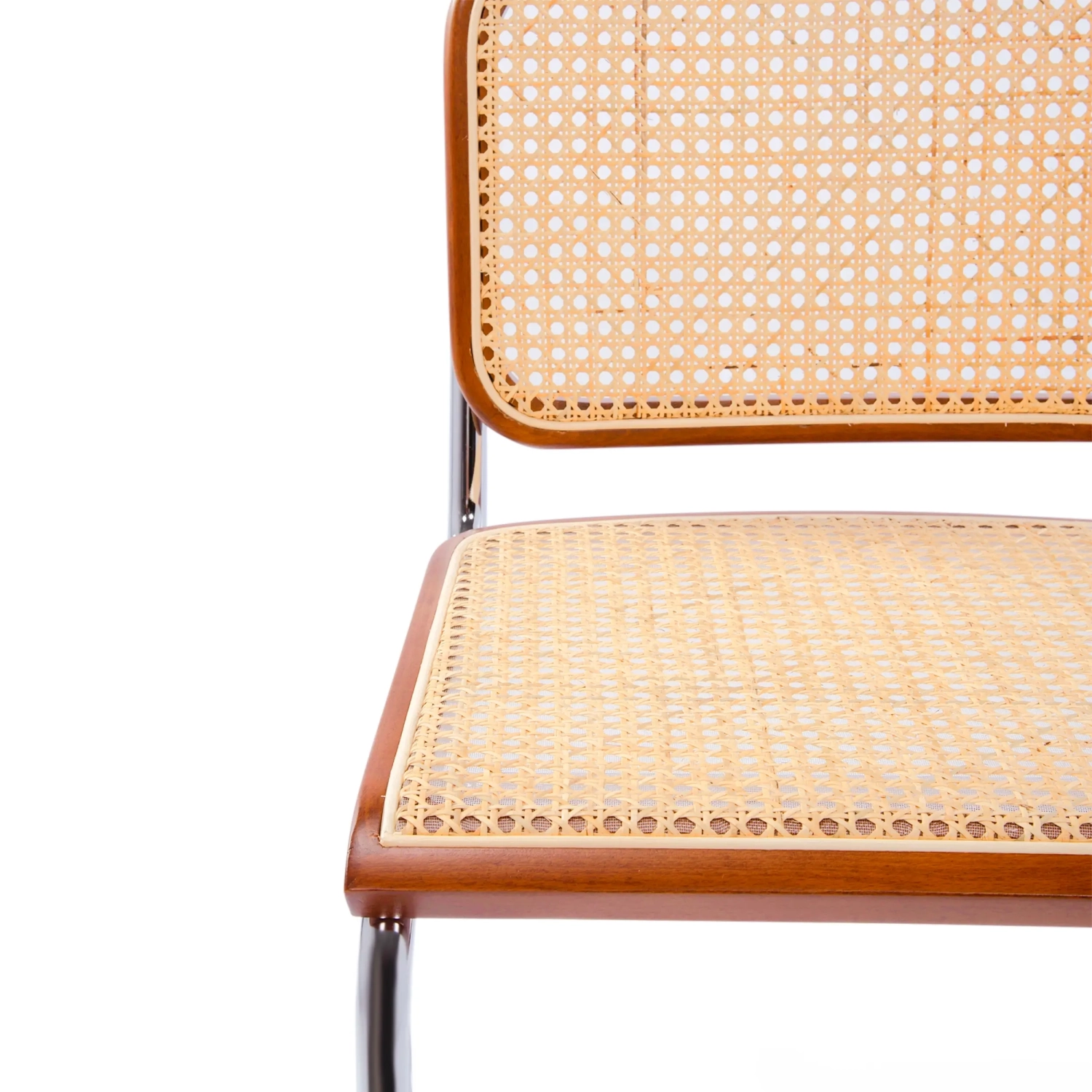 Stol Cesca lågprisstol av stål, bok och rotting 🪑 | | Mueble Design