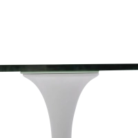 Tisch Tulip Glastisch 90 cm : Modern und Elegant :: Modern und Elegant Mobelarium