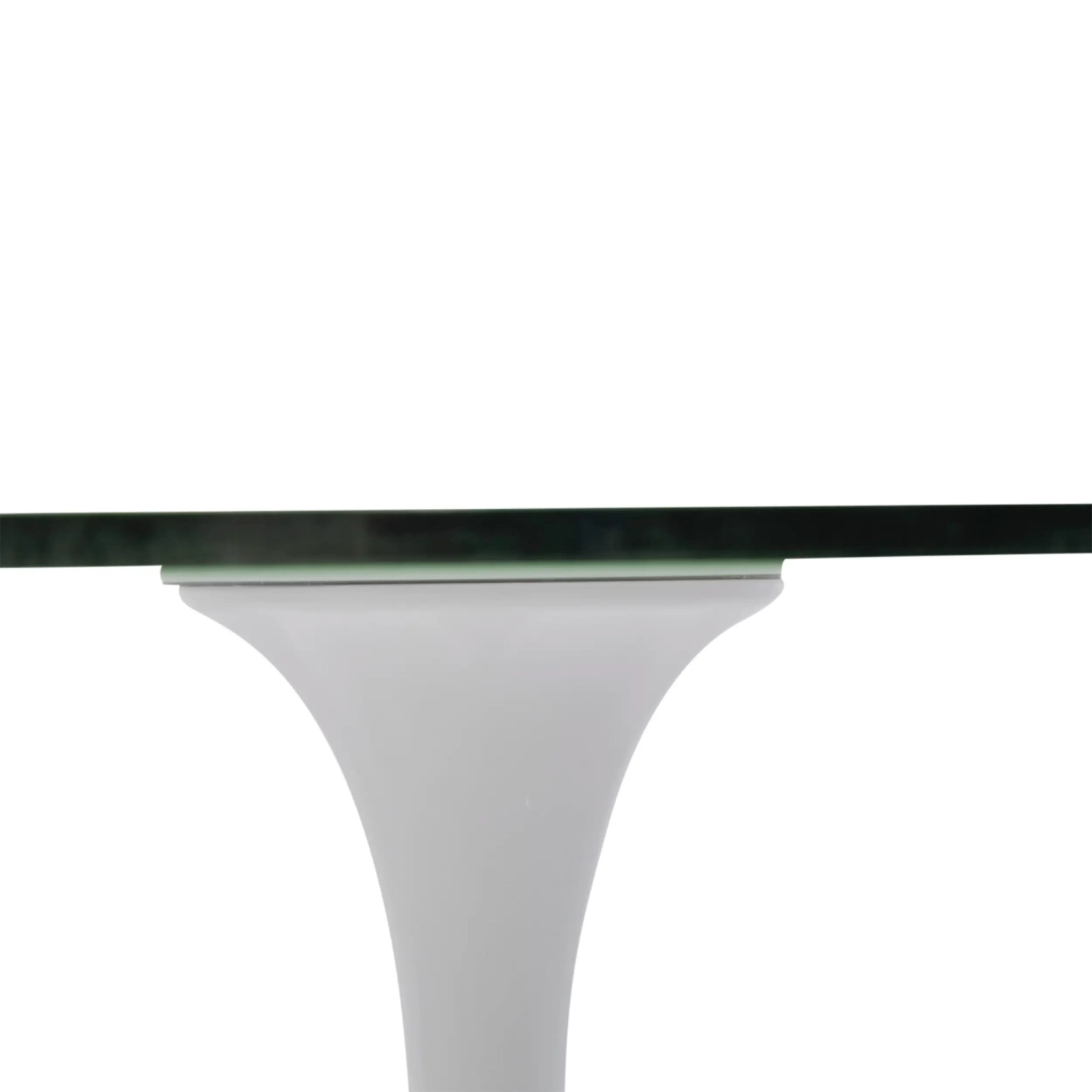 Mesa Tulip de cristal 90 cm | Moderna y Elegante | Mueble Design