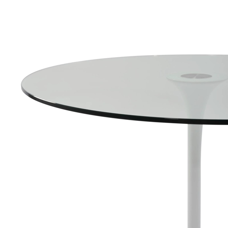Table Tulip of glass 90 cm | Modern and Elegant | Mueble Design