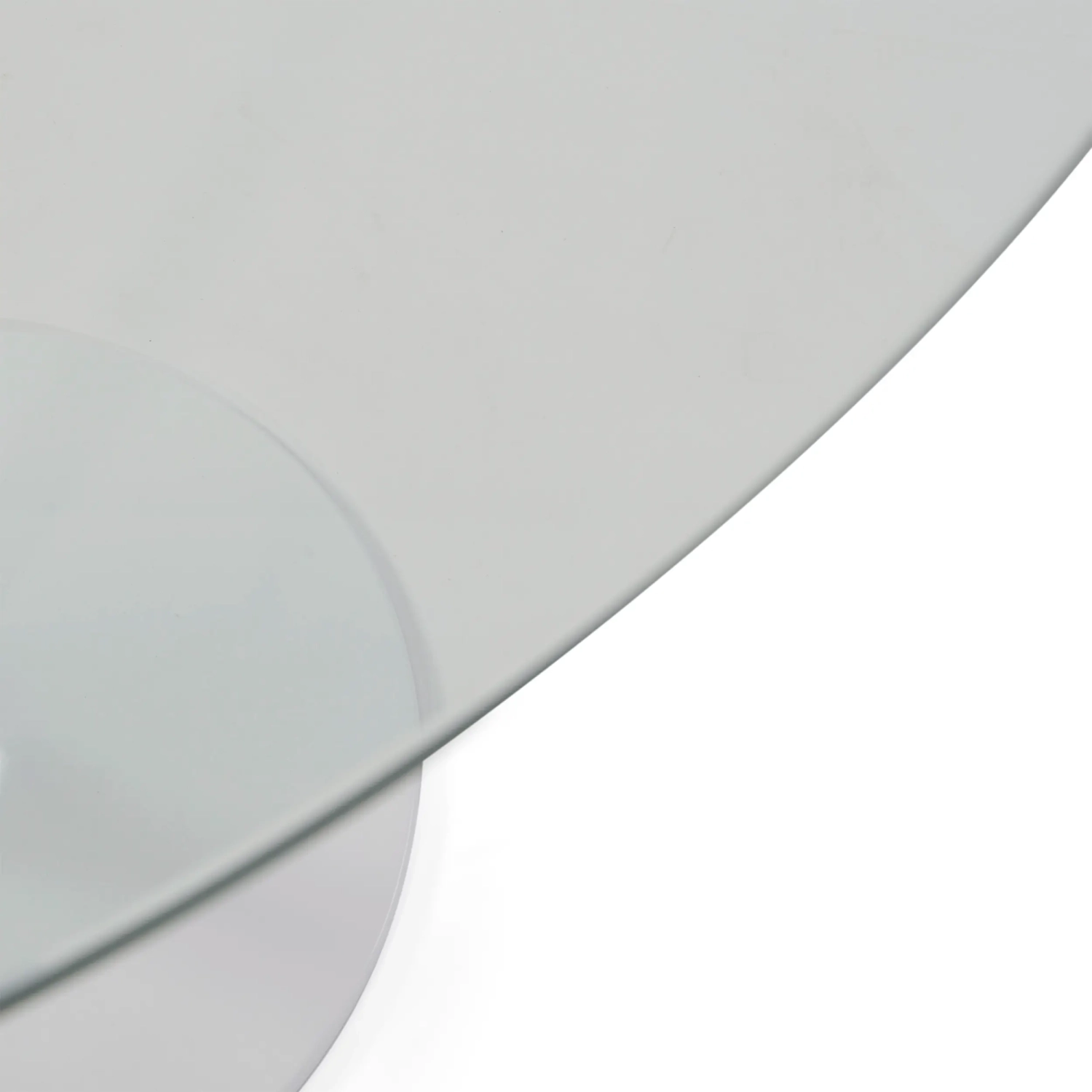 Bord Tulip glasbord 90 cm | Modernt och elegant | Mobelarium