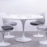 Inspiration Table à mangerStyle Tulip 120cm - Meubles Concept