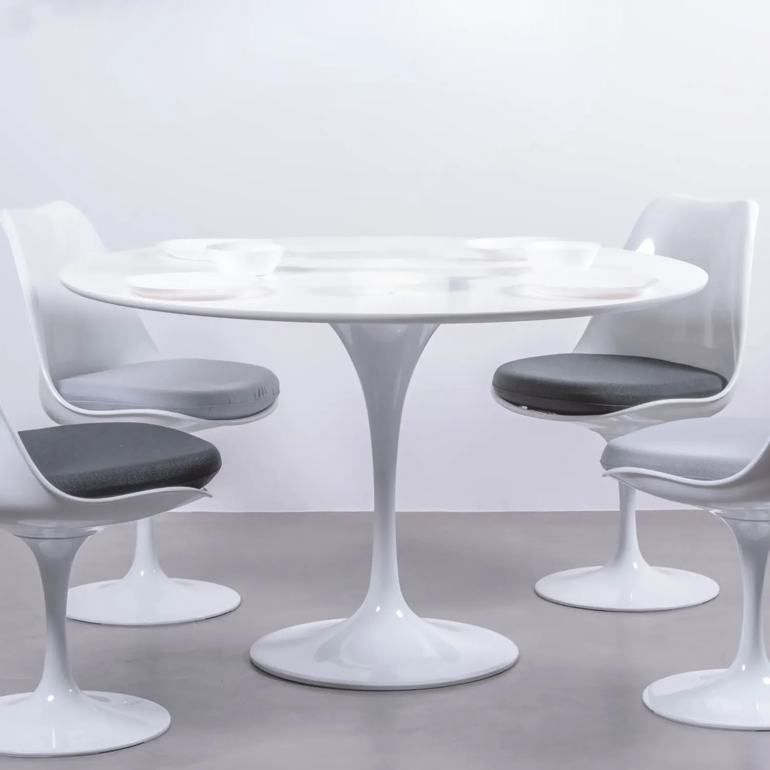 Inspiration Table à mangerStyle Tulip 120cm - Meubles Concept