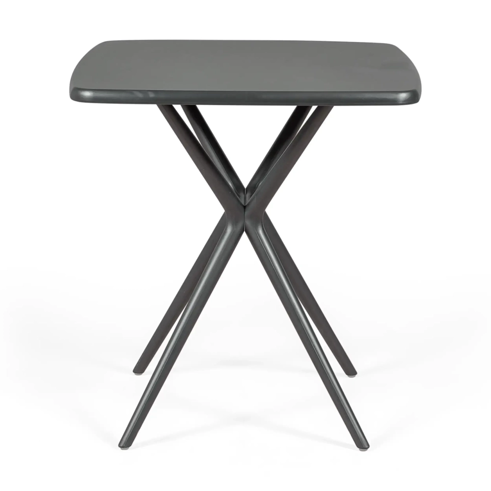 Table de jardin Moises 72 cm | Moderne, légère et solide | Intérieur et extérieur