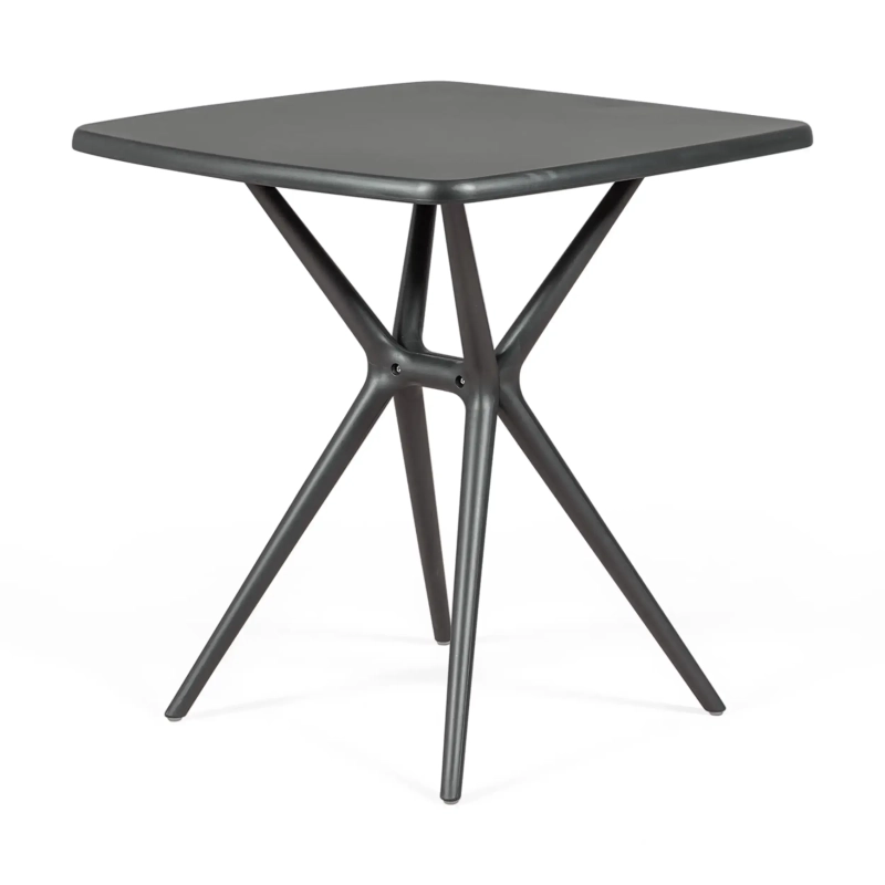 Gartentisch Moises 72 cm | Modern, leicht und stabil | Für drinnen und draußen