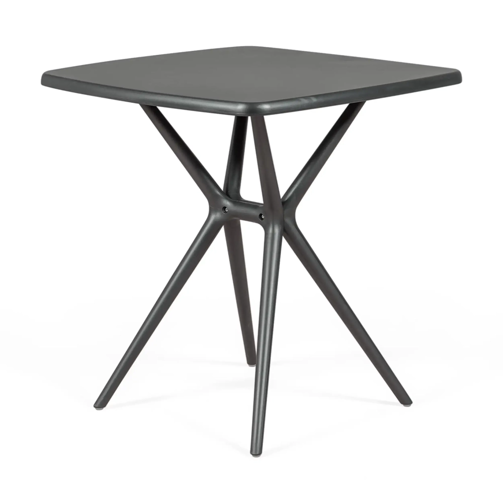 Table de jardin Moises 72 cm | Moderne, légère et solide | Intérieur et extérieur