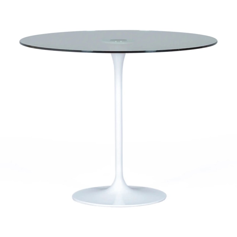Stolik Tulip szklany stolik 90 cm | Nowoczesny i Elegancki | Mobelarium