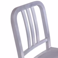 Tabouret Navi Army 66 cm en aluminium | Design industriel élégant