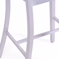 Tabouret Navi Army 66 cm en aluminium | Design industriel élégant