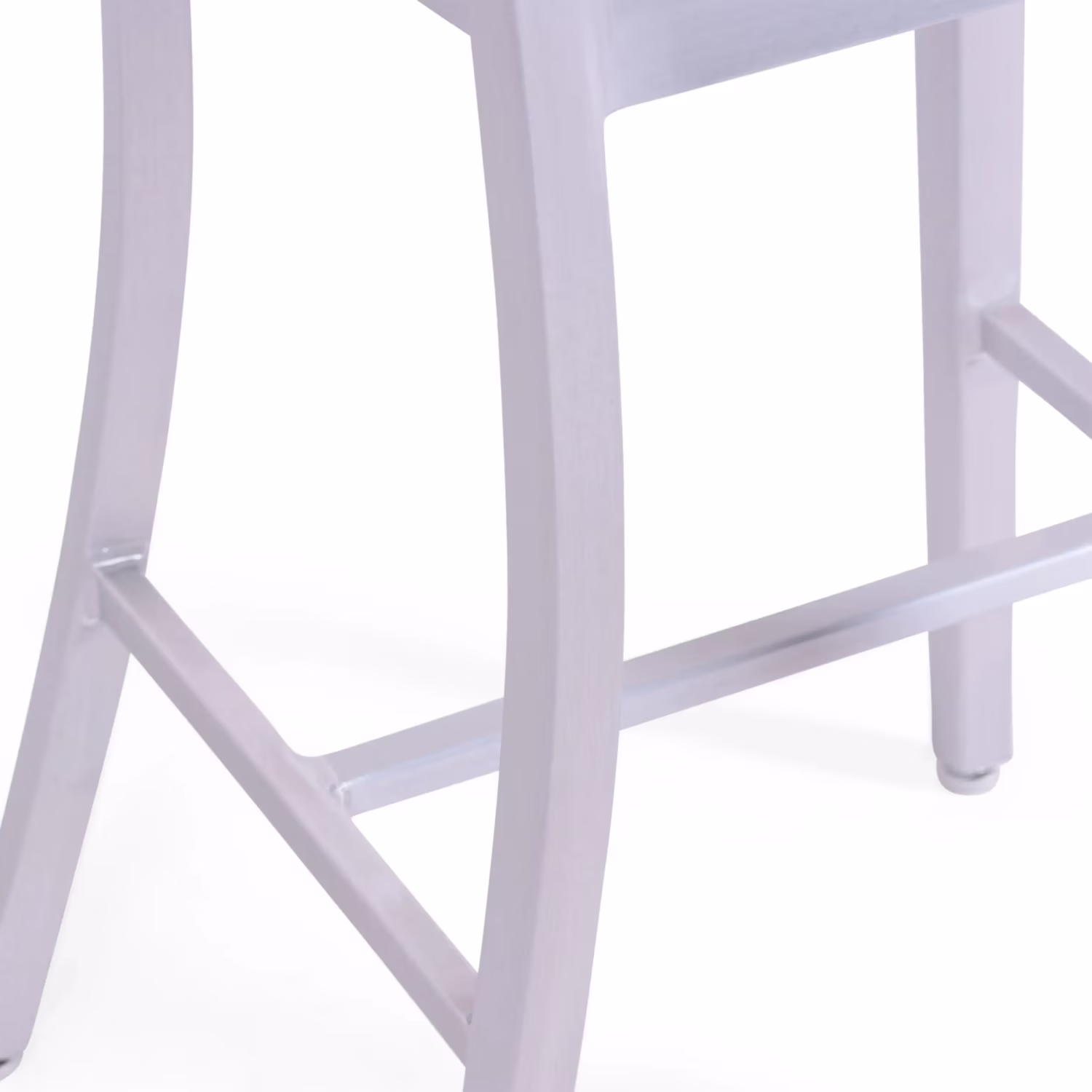 Tabouret Navi Army 66 cm en aluminium | Design industriel élégant
