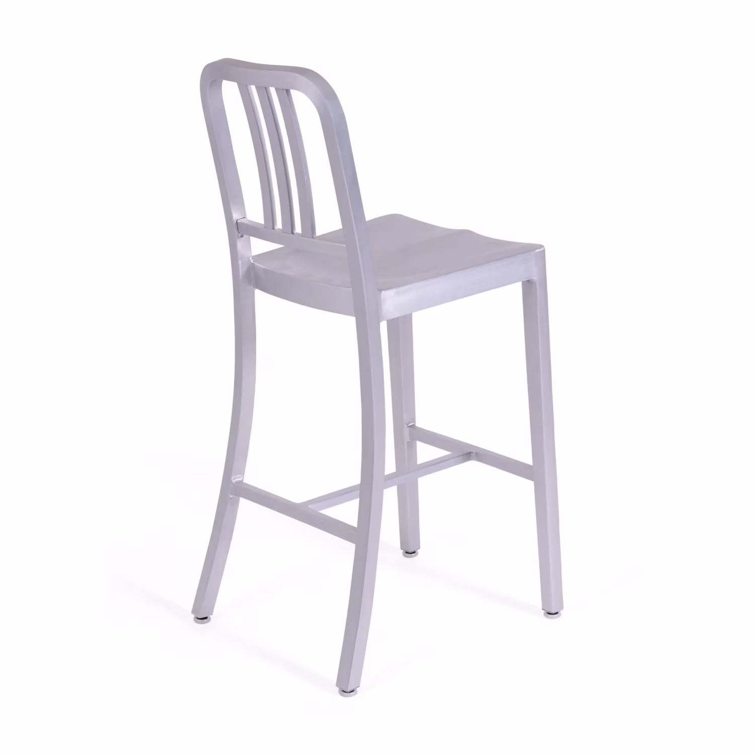 Tabouret Navi Army 66 cm en aluminium | Design industriel élégant