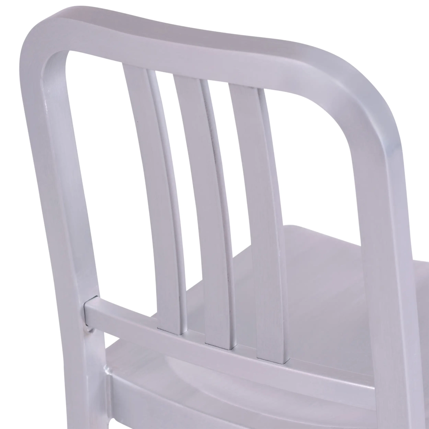 Stool Navi Army 66 cm of Aluminum | Elegant Industrial Design