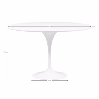 Table à manger Inspiration Tulip 100Ø - Table Design - Meubles Concept