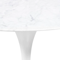 Table Dining Tulip Marbre  100 cm