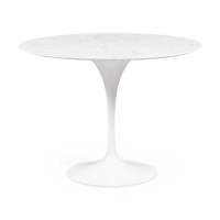Inspiration Design table Tulip 100Ø in Carrara Marble - Mueble Design