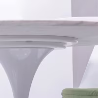 Table Dining Tulip Marbre  100 cm