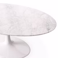 Inspiration Table Basse Tulip en Marbre de Carrare - Meubles Concept