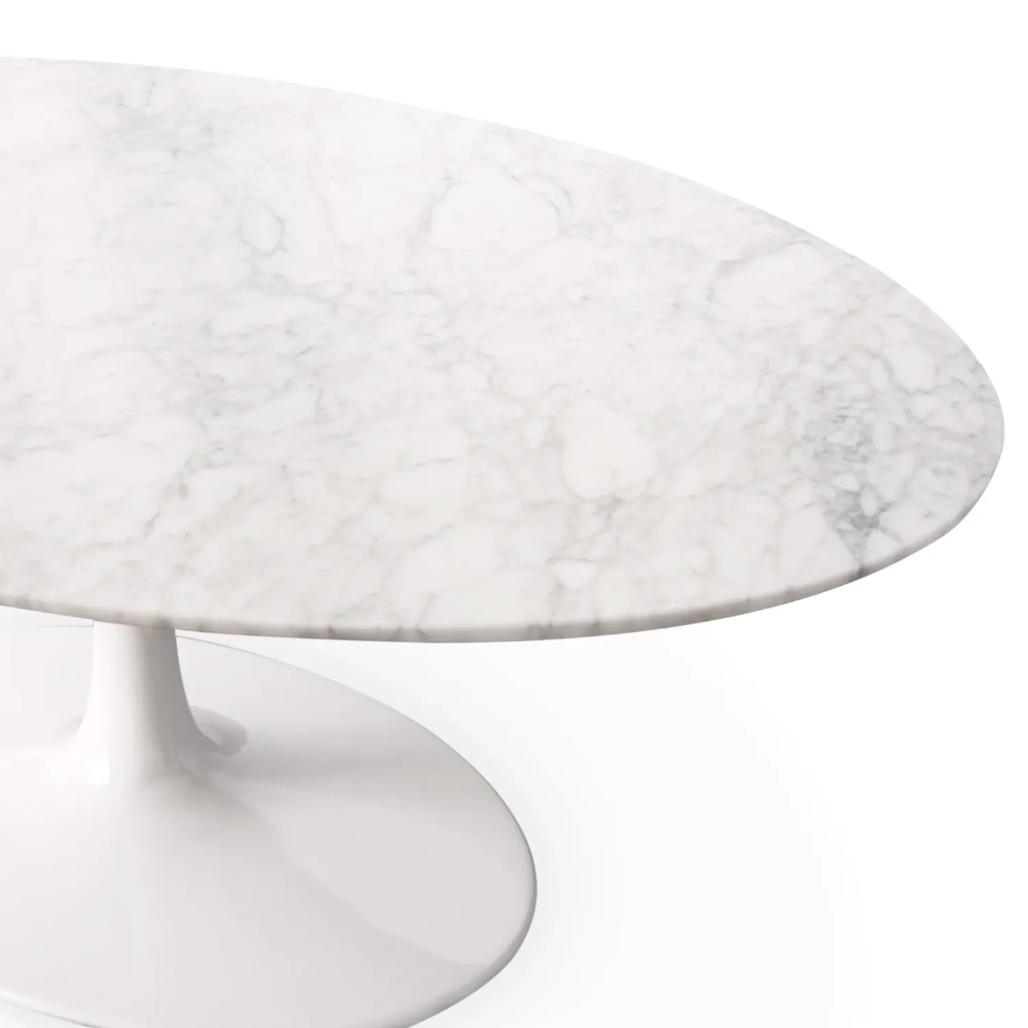 Inspiration Table Basse Tulip en Marbre de Carrare - Meubles Concept