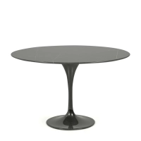 Jídelní stůl Inspiration Tulip z černého mramoru marquina