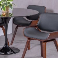 Inspiratie Tulp Eettafel in Marquina Marmer - Design Meubels