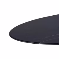Table basse tulipe marbre Marquina - Table en marbre - Meubles Concept