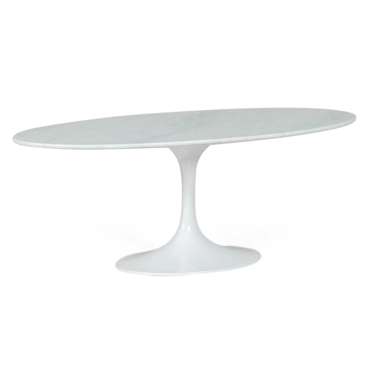 Ovalt bord Tulip 199cm Carraramarmor | Italiensk tillverkning | Saarinen Design