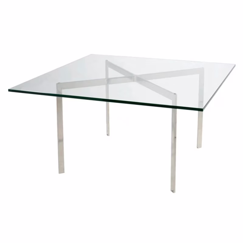 Mies Van Der Rohe -muotoilupöydän inspiraatio