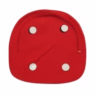 Housse de coussin de chaise Tulip Housse de coussin de chaise en coton : lavable et fermeture velcro