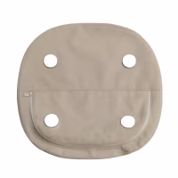 Housse de coussin de chaise Tulip Housse de coussin de chaise en coton : lavable et fermeture velcro